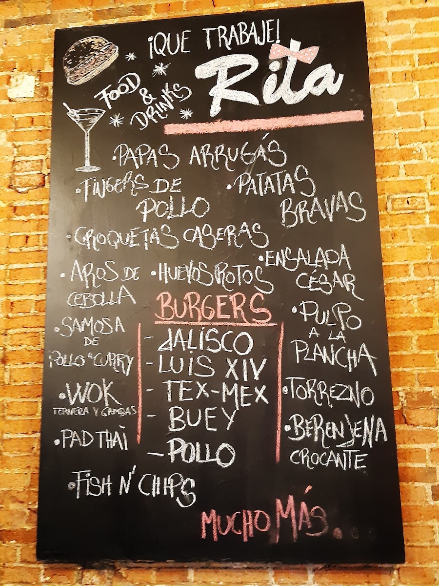 taberna la rita Menu - Image 6